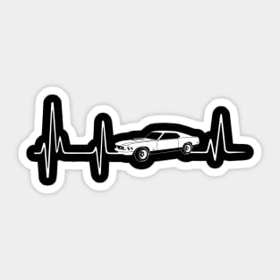 Mustang t-shirt gift Sticker